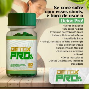 DETOX PRO – Combo 01: Detox Pro + UpFit 30 cápsulas